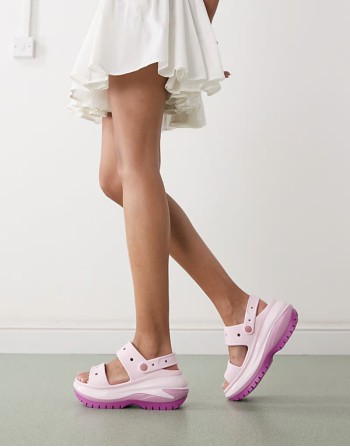 Mega crush sandals in hydrangea