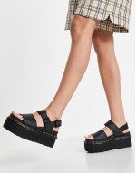 Voss Quad sandals in black